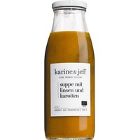 Karine & Jeff Suppe mit Linsen und Karotten 500ml   – Saucen, Pes…, Frankreich, 0,5l
