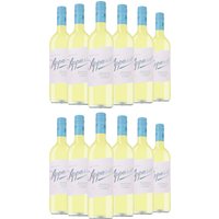 12er Sparpaket Appasso Bianco Lazio Igp   – Wein – Femar Vini, Italien, trocken, 9l
