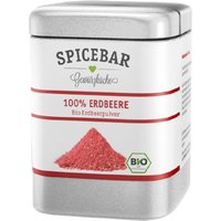Spicebar 100% Erdbeere, Pulver, bio 50g   – Gewürze, Deutschland, 50g