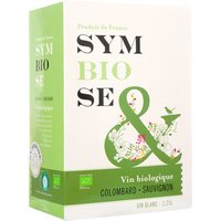 Symbiose Bio Colombard – Sauvignon Blanc 2,25L Bag in Box   – Wei…, Frankreich, lieblich, 2.2500 l